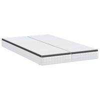 Matrassen 2 pcs Wit, Grijs 60 x 200 cm Gebreide stof - thumbnail