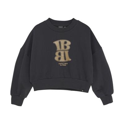 Indian Blue Jeans Winter sweater meisjes - grijs - lava dye