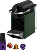 Krups XN3063 Nespresso Pixie Koffiecupmachine Donkergroen/Zwart - thumbnail