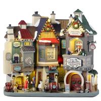 Lemax the hillside winery verlichte facade Caddington Village 2023 - thumbnail