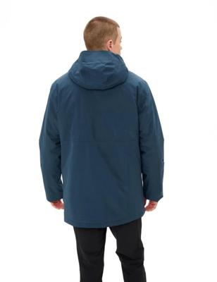 Vaude Rosemoor Padded Parka Jas Heren Dark Sea XL