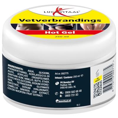 Lucovitaal Vetverbrandings Hot Gel Lucovitaal Vetverbrandings Hot Gel