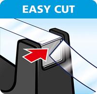 tesa Plakbanddispenser Easy Cut® Professional Zwart Rolbreedte (max.): 25 mm Rollengte (max.) 66 m - thumbnail