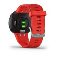 Forerunner 45 - Zwart - smart watch met band - silicone - lava red - bandgrootte 129-197 mm - L - thumbnail