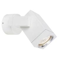 KS Verlichting WandspotCubic Alu voor buiten wit - 7127 - thumbnail
