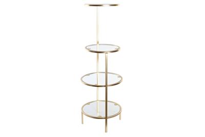 Planken DKD Home Decor 32,5 x 30 x 86 cm Kristal Gouden Metaal Planken DKD Home Decor 32,5 x 30 x 86 cm Kristal Gouden Metaal