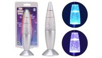 Johntoy lavalamp glitter met licht - thumbnail