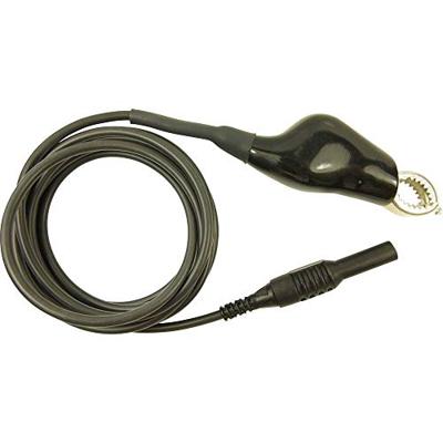 Cliff CIH22105 Meetsnoer Stekker 4 mm Krokodilklem 2.00 m Zwart 1 stuk(s)