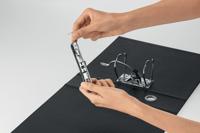 Ordner leitz recycle 180° 80mm karton a4 zwart | 10 stuks - thumbnail