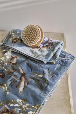 Pip Studio Pip Studio Secret Garden Gastendoekje Blauw 30x50 cm