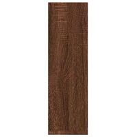 Wandschappen 2 st 50x15x50 cm bewerkt hout bruin eikenkleur - thumbnail