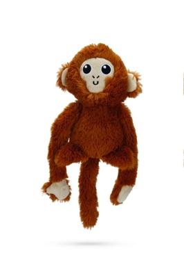 Beeztees aap edo - hondenspeelgoed - bruin - 18 cm Beeztees aap edo - hondenspeelgoed - bruin - 18 cm