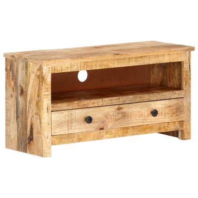Vidaxl Tv-meubel 79x30x40 Cm Ruw Mangohout Vidaxl Tv-meubel 79x30x40 Cm Ruw Mangohout