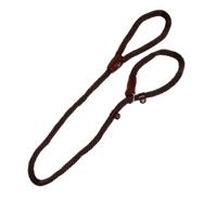 JACK AND VANILLA, Martingale Hondenriem, model Walkabout, kleur bruin, afmetingen 15 mm x 140 cm - thumbnail