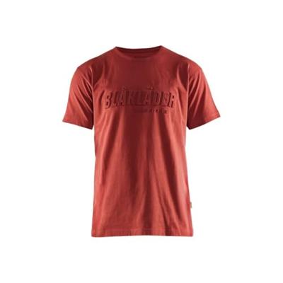 Blåkläder T-Shirt 3D 35311042 | Gebrand rood | Maat L - 7330509769621
