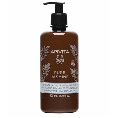 Apivita Pure Jasmine Shower Gel with Essential Oils 500ml