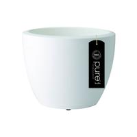 elho pure soft round 50 Binnen/buiten Plantenpot Vrijstaand Lineaire lagedichtheidpolyetheen (LLDPE) Wit - thumbnail