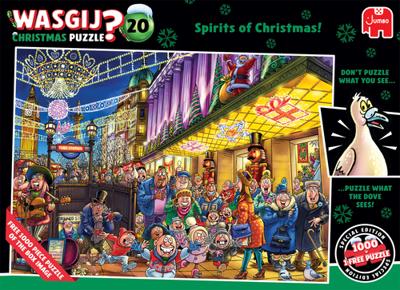 Wasgij Christmas 20 - Geesten van Kerstmis Puzzel 2x 1000 stukjes