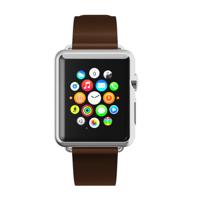 Incipio Premium lederen band voor alle 38 mm Apple Watch modellen / Watch Series 2 / Watch Series 3 / Nike+ [Apple Watch | Apple Watch Sport | Apple Watch Edition] - donkerbruin - thumbnail