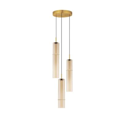 Lyora Unieke hanglampSano 3-lichts goud - 9009168