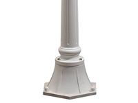 Staande buitenlamp Spaarlamp E27 75 W Konstsmide Parma 7225-250 Wit - thumbnail