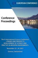 Trends and Prospects Development of Science and Practice in modern Enviroment E IN MODERN ENVIRONMENT - European Conference - ebook - thumbnail