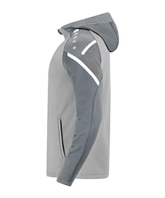 JAKO 6822 Jas Met Kap Performance - Zachtgrijs/Steengrijs - 3XL