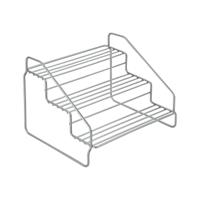 Metaltex kruidentrap 20x18x15 cm zilver - thumbnail