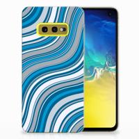 Samsung Galaxy S10e TPU bumper Waves Blue - thumbnail