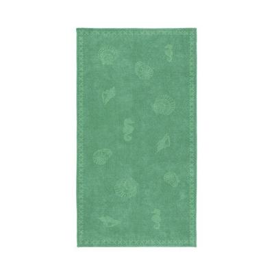 Seahorse Strandlaken Shells Jade Green 100x200