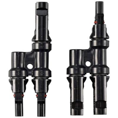 Sygonix Solaradapter T-Verbinder (2 zu 1) 1000V SY-6407998 Y-stekker