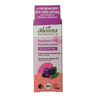 Alviana Nachtcreme anti-aging Q10 50 Milliliter