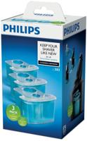 Philips Set van 3 schoonmaakcartridges met dubbelfiltersysteem - thumbnail