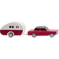 Wiking 020203 H0 Auto Ford Taunus 12M met caravan - thumbnail