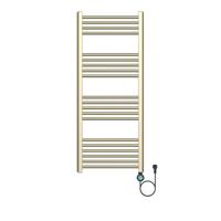 Elektrische Radiator BWS Cory met Smart Wifi 120x50cm 700W Geborsteld Goud - thumbnail
