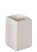 Tandenborstelhouder Sapho Verbena Vrijstaand 10x6.5 cm Keramiek Wit Sapho - thumbnail