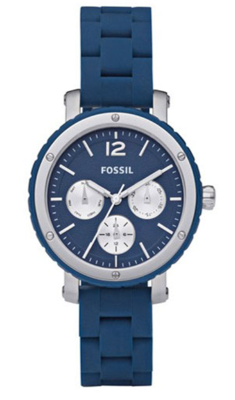 Horlogeband Marc by Marc Jacobs MBM1354 Leder Blauw 8mm