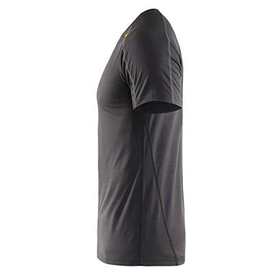 Blåkläder Merino Xlight Onderhemd Korte mouw 479817349835 | Donkergrijs/Geel | Maat 3XL - 7330509545423 Blåkläder Merino Xlight Onderhemd Korte mouw 479817349835 | Donkergrijs/Geel | Maat 3XL - 7330509545423