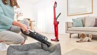 Bosch Serie 4 BBH3ZOO28 steelstofzuiger & elektrische bezem Batterij/Accu Droog Zakloos 0,4 l Rood 2,15 Ah - thumbnail