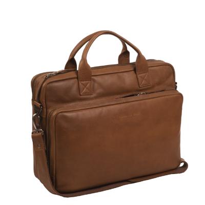 Chesterfield Bags Laptoptas Jackson Cognac