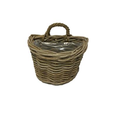 Plantenmand Wandhanger Antiek Grijs 20cm