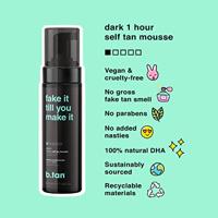 b. B.tan Fake It Till You Make It Self tan Mousse 200ml - thumbnail