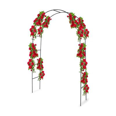 Tuinboog Kinzo 240 x 140 cm Metaal Rozen