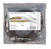 Maxtrack C 507-15 ML HDMI-kabel HDMI Aansluitkabel HDMI-A-stekker, HDMI-A-stekker 15.00 m Zwart 8K UHD - thumbnail