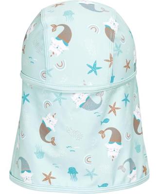 Playshoes zwemcap eenhoorn en zeemeermin mint-53 cm