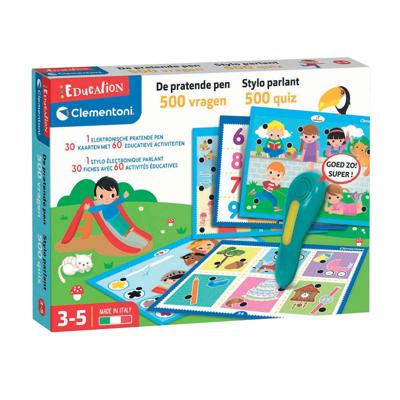 Clementoni education - pratende pen, 500 quiz