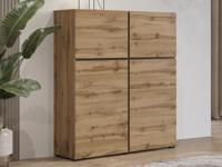 Commode CROSSAIR 4 deuren wotan eik - thumbnail