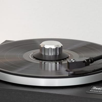 Audio Dynavox - Dynavox platenklem VC150 zilver/zwart - thumbnail