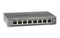 Netgear GS108Ev3 ProSafe - 8-port Gb GS108E, Managed, Gigabit, GS108E-300PES - thumbnail
