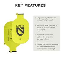 Nemo Vortex Pump Sack Pomp Luchtbedpomp 45 x 76 - thumbnail